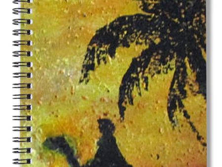 Sunset Of Giza - Spiral Notebook on Sale