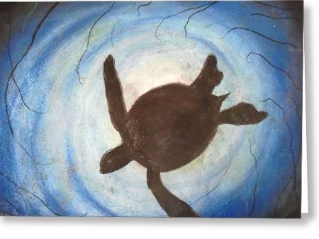 Sea Turtleling  - Greeting Card on Sale