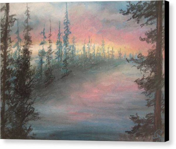 Berry Forest - Canvas Print Cheap