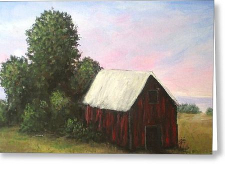 Barn Out Back  - Greeting Card Online Sale