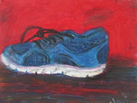 Blue Shoe ~ Art Print Supply