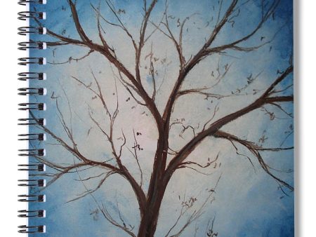 True Tree Blue - Spiral Notebook Supply