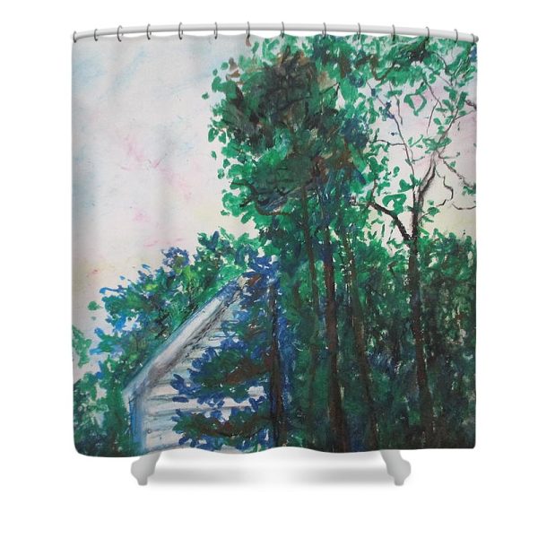 Backyarding A - Shower Curtain For Cheap