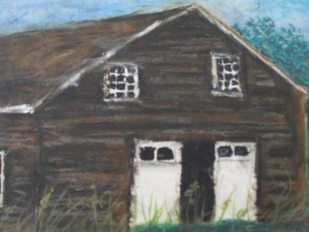 Brown Barn ~ Art Print For Discount