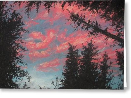 Sky s Passion - Greeting Card on Sale