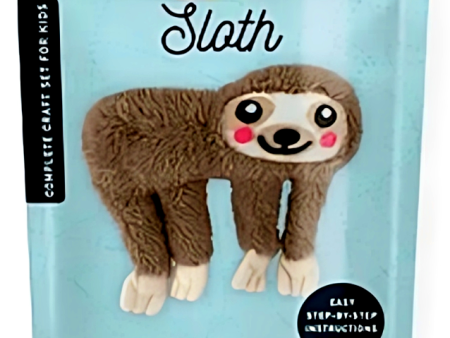 Make A Friend: Sloth Creative Craft Set Supply