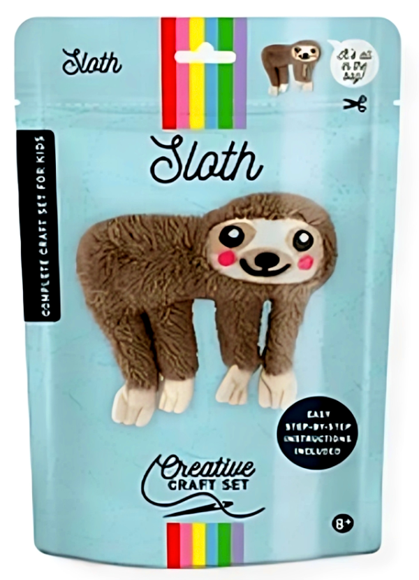 Make A Friend: Sloth Creative Craft Set Supply