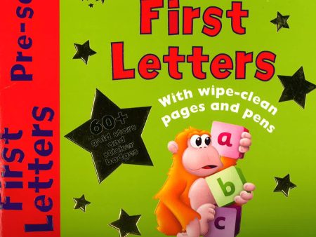 Gold Stars Wipe Clean Workbook: First Letters For Discount