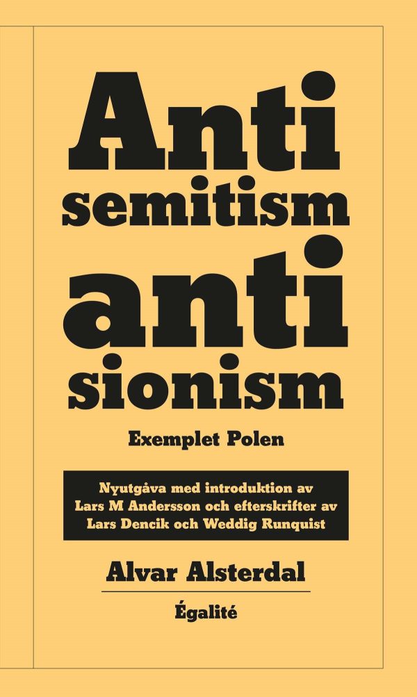 Antisemitism, antisionism : exemplet Polen Online now