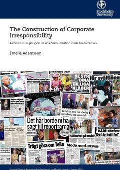 construction of corporate Irresponsibility : a constitutive perspective on communication in media narratives, The Online Sale